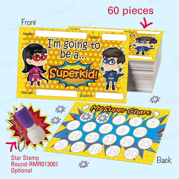 Totally Ingenious Reward Cards Super Kids - RCEL02 (English)
