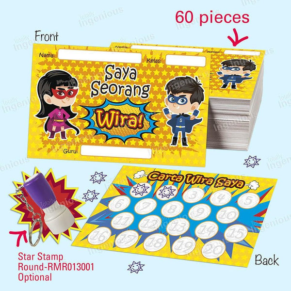 Totally Ingenious Reward Cards Super Kids - RCML02 (Malay)