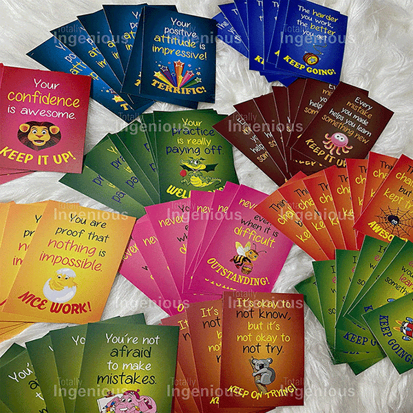 TotallyIngenious Motivational Card Set H Motivational Cards