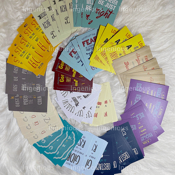 TotallyIngenious Motivational Card Set P Motivational Cards (CL)