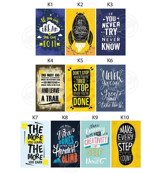 TotallyIngenious Postcards Postcards Set K Series