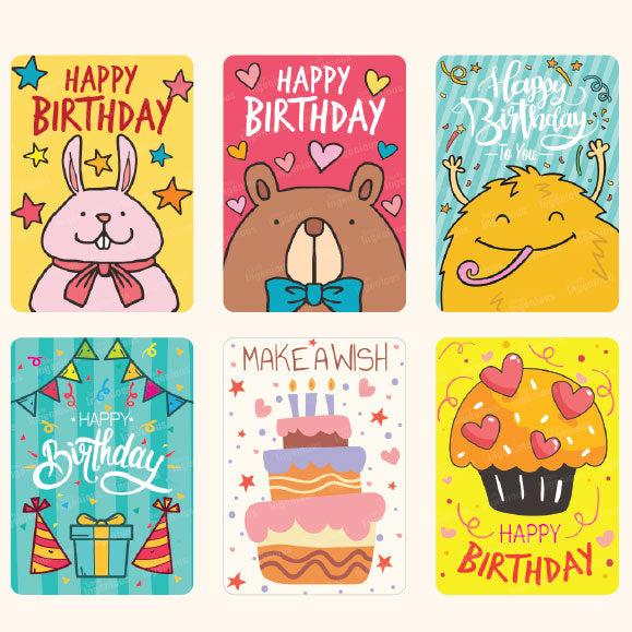 Mini Birthday Cards