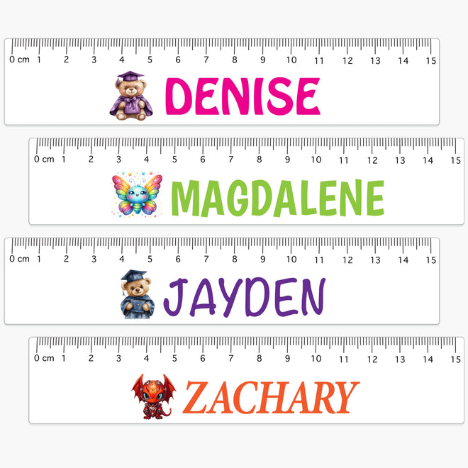 Personalised Clear Ruler