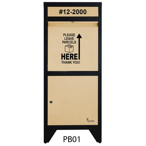 Totally Ingenious Ingenious Parcel Box Ingenious Parcel Box Key Lock PB01 (IPB-01)