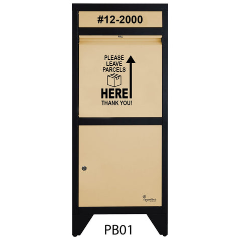 Totally Ingenious Ingenious Parcel Box Ingenious Parcel Box Key Lock PB01 (IPB-01)