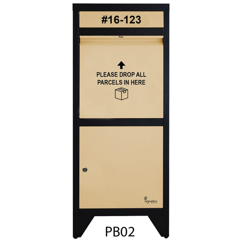Totally Ingenious Ingenious Parcel Box Ingenious Parcel Box Key Lock PB02 (IPB-01)