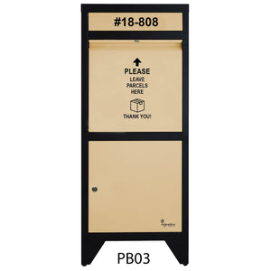 Totally Ingenious Ingenious Parcel Box Ingenious Parcel Box Key Lock PB03 (IPB-01)