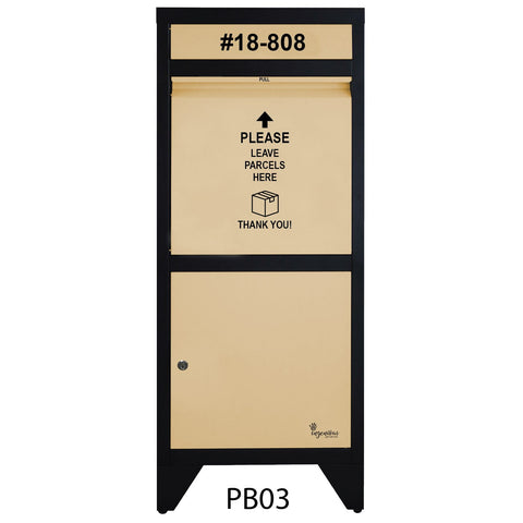 Totally Ingenious Ingenious Parcel Box Ingenious Parcel Box Key Lock PB03 (IPB-01)