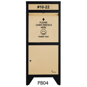 Totally Ingenious Ingenious Parcel Box Ingenious Parcel Box Key Lock PB04 (IPB-01)