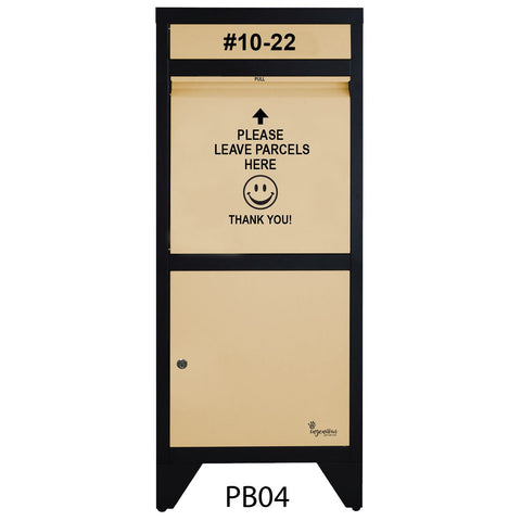 Totally Ingenious Ingenious Parcel Box Ingenious Parcel Box Key Lock PB04 (IPB-01)