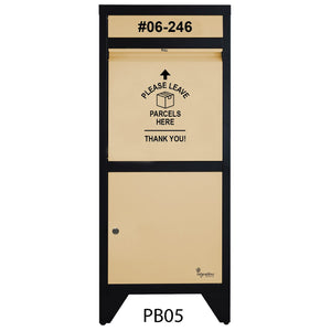 Totally Ingenious Ingenious Parcel Box Ingenious Parcel Box Key Lock PB05 (IPB-01)