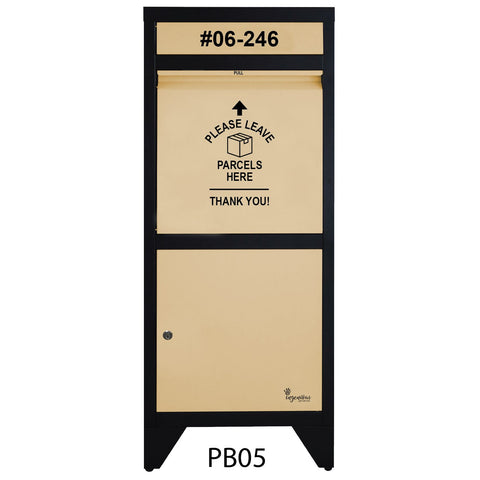 Totally Ingenious Ingenious Parcel Box Ingenious Parcel Box Key Lock PB05 (IPB-01)
