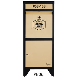 Totally Ingenious Ingenious Parcel Box Ingenious Parcel Box Key Lock PB06 (IPB-01)