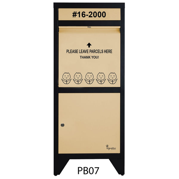 Totally Ingenious Ingenious Parcel Box Ingenious Parcel Box Key Lock PB07 (IPB-01)