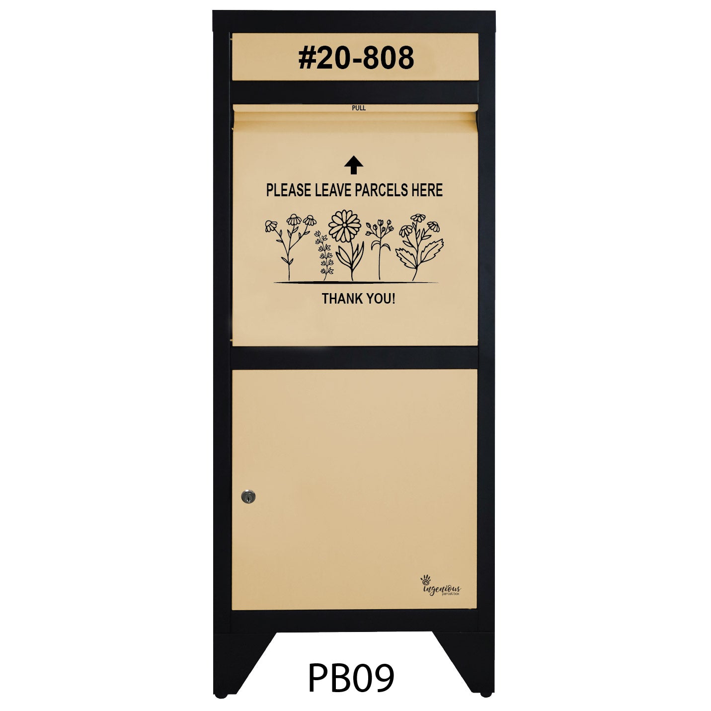 Totally Ingenious Ingenious Parcel Box Ingenious Parcel Box Key Lock PB09 (IPB-01)