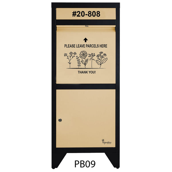 Totally Ingenious Ingenious Parcel Box Ingenious Parcel Box Key Lock PB09 (IPB-01)