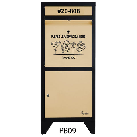 Totally Ingenious Ingenious Parcel Box Ingenious Parcel Box Key Lock PB09 (IPB-01)