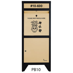 Totally Ingenious Ingenious Parcel Box Ingenious Parcel Box Key Lock PB10 (IPB-01)