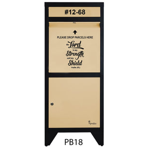 Totally Ingenious Ingenious Parcel Box Ingenious Parcel Box Key Lock PB18 (IPB-01)