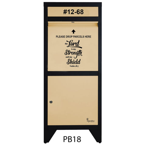 Totally Ingenious Ingenious Parcel Box Ingenious Parcel Box Key Lock PB18 (IPB-01)