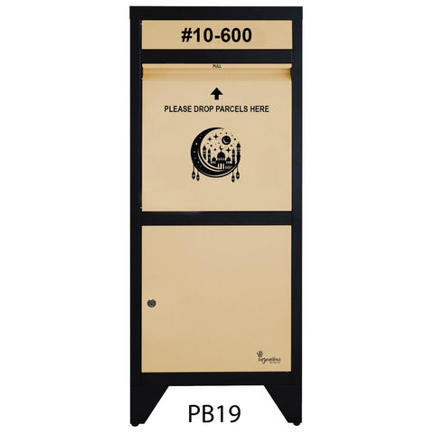 Totally Ingenious Ingenious Parcel Box Ingenious Parcel Box Key Lock PB19 (IPB-01)