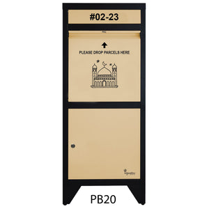 Totally Ingenious Ingenious Parcel Box Ingenious Parcel Box Key Lock PB20 (IPB-01)