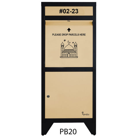 Totally Ingenious Ingenious Parcel Box Ingenious Parcel Box Key Lock PB20 (IPB-01)