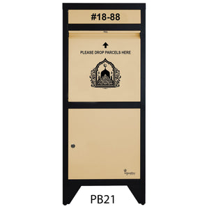 Totally Ingenious Ingenious Parcel Box Ingenious Parcel Box Key Lock PB21 (IPB-01)