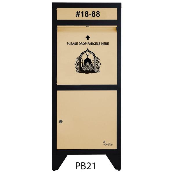 Totally Ingenious Ingenious Parcel Box Ingenious Parcel Box Key Lock PB21 (IPB-01)