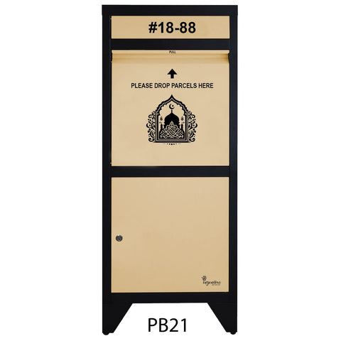 Totally Ingenious Ingenious Parcel Box Ingenious Parcel Box Key Lock PB21 (IPB-01)