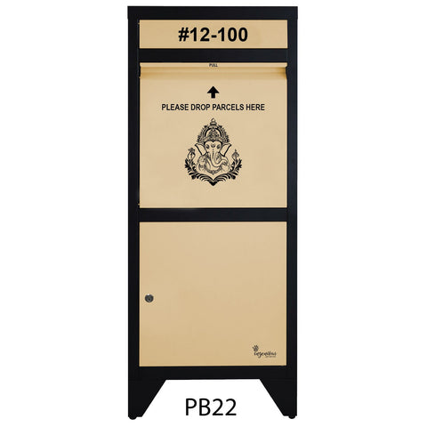 Totally Ingenious Ingenious Parcel Box Ingenious Parcel Box Key Lock PB22 (IPB-01)