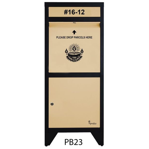 Totally Ingenious Ingenious Parcel Box Ingenious Parcel Box Key Lock PB23 (IPB-01)