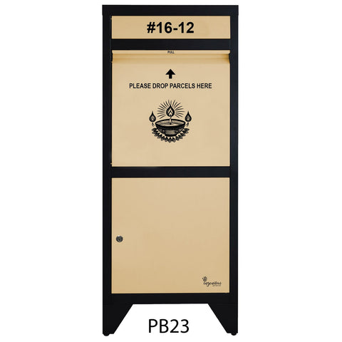 Totally Ingenious Ingenious Parcel Box Ingenious Parcel Box Key Lock PB23 (IPB-01)