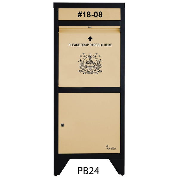 Totally Ingenious Ingenious Parcel Box Ingenious Parcel Box Key Lock PB24 (IPB-01)
