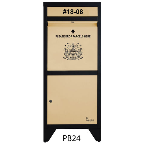 Totally Ingenious Ingenious Parcel Box Ingenious Parcel Box Key Lock PB24 (IPB-01)