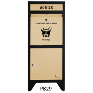 Totally Ingenious Ingenious Parcel Box Ingenious Parcel Box Key Lock PB29 (IPB-01)