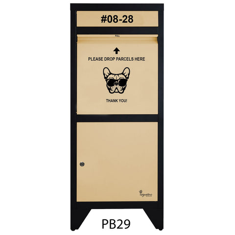 Totally Ingenious Ingenious Parcel Box Ingenious Parcel Box Key Lock PB29 (IPB-01)