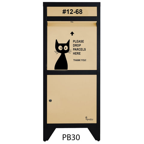 Totally Ingenious Ingenious Parcel Box Ingenious Parcel Box Key Lock PB30 (IPB-01)
