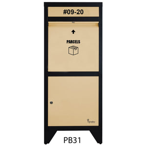 Totally Ingenious Ingenious Parcel Box Ingenious Parcel Box Key Lock PB31 (IPB-01)