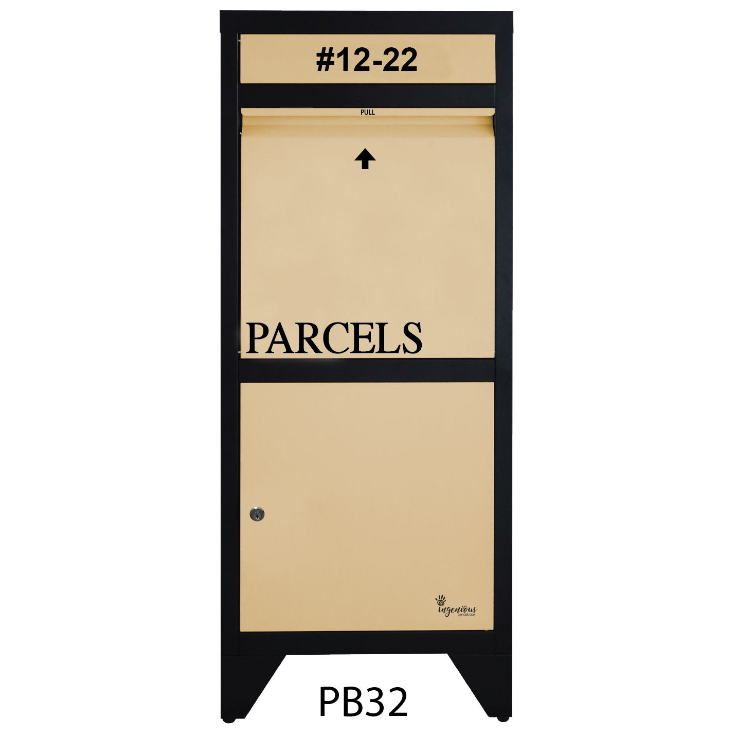 Totally Ingenious Ingenious Parcel Box Ingenious Parcel Box Key Lock PB32 (IPB-01)