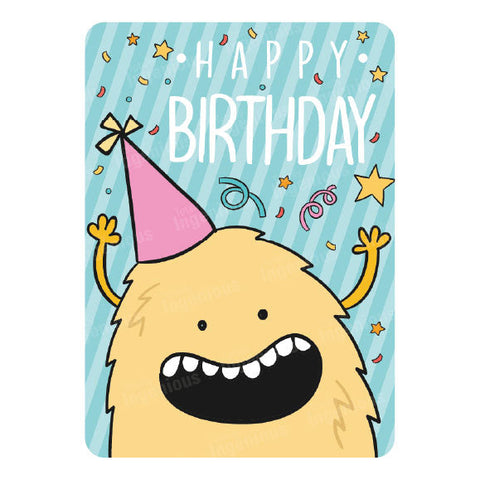 Totally Ingenious Mini Birthday Card - MBC10