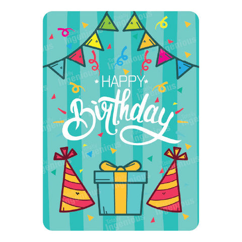 Totally Ingenious Mini Birthday Card - MBC14