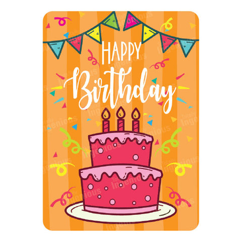 Totally Ingenious Mini Birthday Card - MBC16