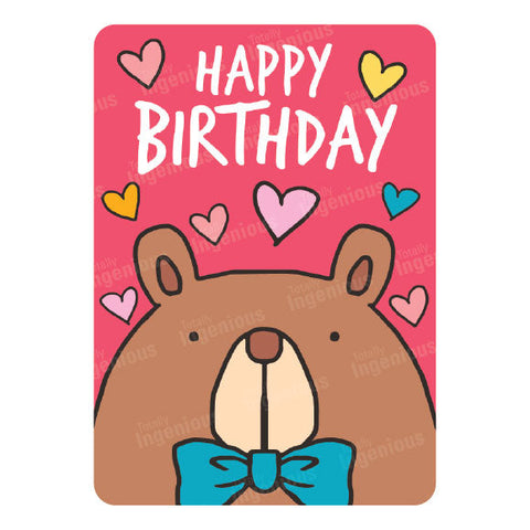 Totally Ingenious Mini Birthday Card - MBC21