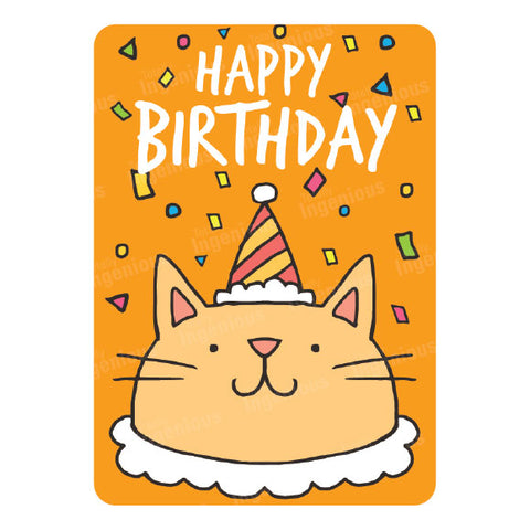 Totally Ingenious Mini Birthday Card - MBC23