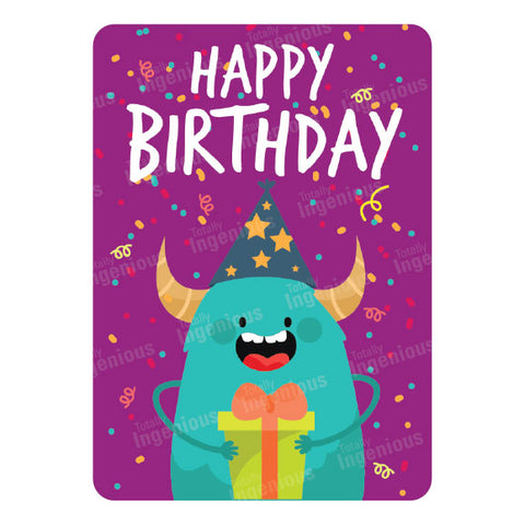 Totally Ingenious Mini Birthday Card - MBC27