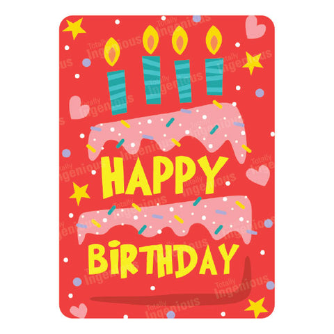 Totally Ingenious Mini Birthday Card - MBC30