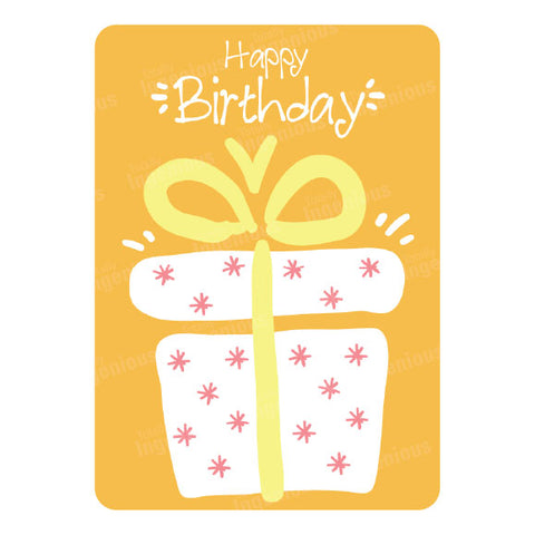 Totally Ingenious Mini Birthday Card - MBC33