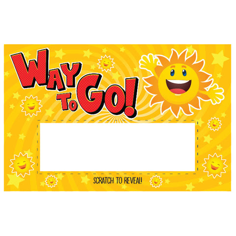 Totally Ingenious Motivational Scratch Cards MSC-3