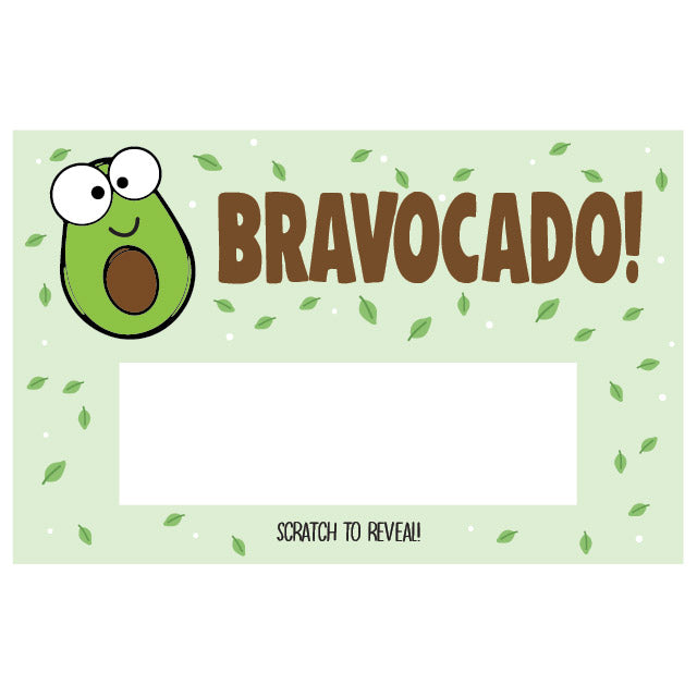 Totally Ingenious Motivational Scratch Cards MSC-8